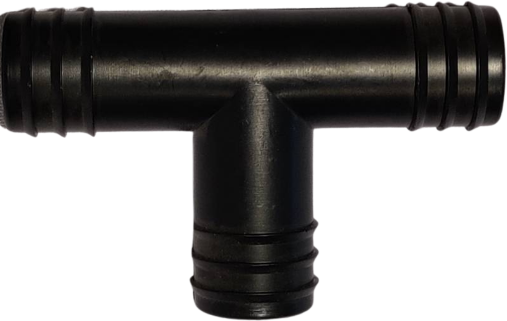 PEJ19 สามทาง PE 32x32x32mm ดำ