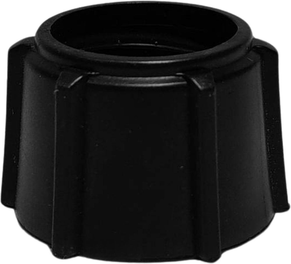PEJ08 คลิปล็อคท่อ PE 25mm ดำ