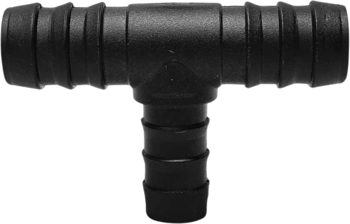 PEJ20 สามทางลด PE 25x20x25 mm ดำ